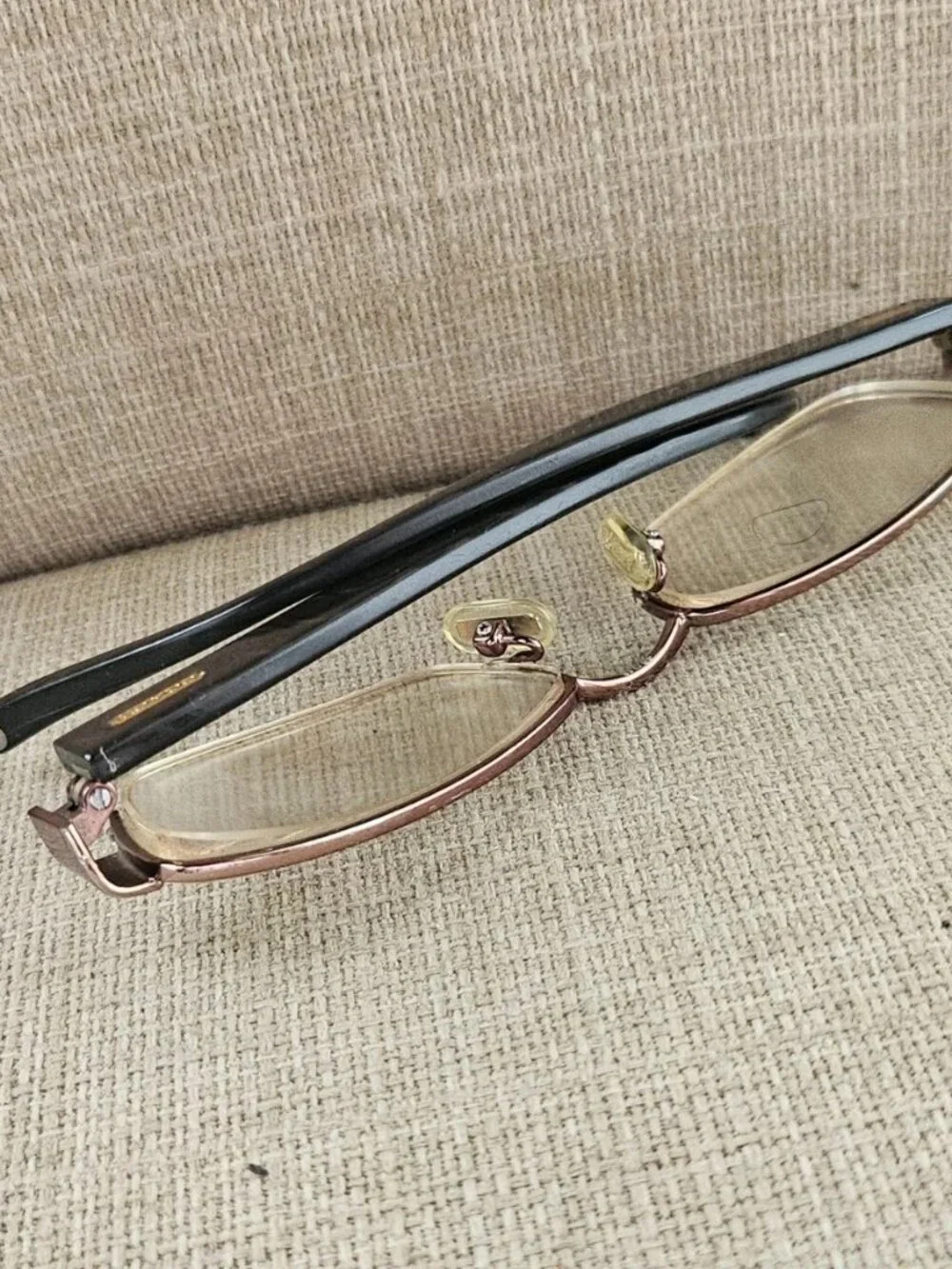 Coach Women Eyeglasses Frame Half Rim Glasses Eyewear LAVERNE 247 Tan